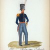 Koningrijk der Nederlanden. Officier Infanterie Nationale Militie. (1815)