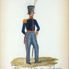 Koningrijk der Nederlanden. Officier Infanterie Nationale Militie. (1815)