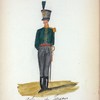 Koningrijk der Nederlanden. Officier de Jagers. (1815)