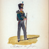 Koningrijk der Nederlanden. Soldaat de Jagers. (1815)