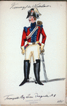 Koningrijk der Nederlanden. Trompetter Reg. Lichte Dragonder No. 1. (1815)