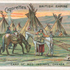 Camp of Red Indians, Canada.