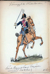 Koningrijk der Nederlanden. Eerste Regiment Lichte Dragonders (Waterloo [?]). (1815)