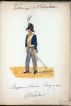 Koningrijk der Nederlanden. Regiment Lichte [?] Dragonders No. 3 (Waterloo [?]). (1815)