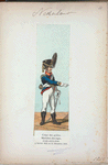 Nederlanden. Corps des guides. Maréchal des logis. Armée néerlandaise 9 Janvier 1815 au 31 Décember 1819. (1815)