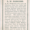 A.W. Baskcomb.