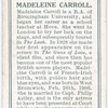 Madeleine Carroll.