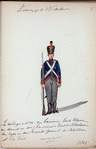 Koningrijk der Nederlanden. In het Reg. [...] in 1815: Een Kanonier [...]. (1815)
