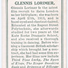 Glennis Lorimer.