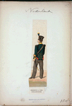 Nederlanden. Chausseur à pied Sous-Officier. (1815)