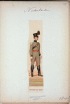 Nederlanden. Officier du Train. (1815)
