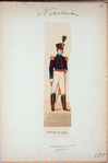 Nederlanden. Officier du Génie. (1815)