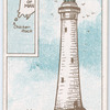 Chicken Rock lighthouse.