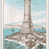Plymouth Breakwater lighthouse.
