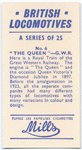 The Queen, G.W.R.