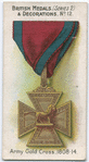 Army gold cross, 1808-14.