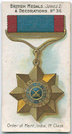 Order of Merit, India, 1st class.