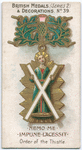 Order of the Thistle.