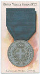 Sardinian medal, Crimea.