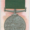 Volunteer Service medal.