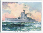 H.M.S. Warspite.