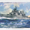 H.M.S. Southampton.