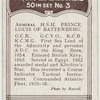 Admiral H.S.H. Prince Louis of Battenberg.