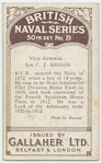 Vice-Admiral Sir C.J. Briggs.