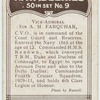 Vice-Admiral Sir A.M. Farquhar.