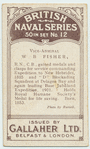 Vice-Admiral W.B. Fisher.
