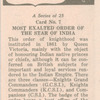 Order of the Star of India.