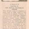 The Royal Victorian Order.