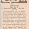 Distinguished Conduct medal.