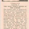 Order of the Garter.