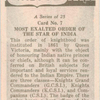 Order of the Star of India.