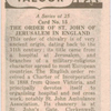 Order of St. John of Jerusalem.