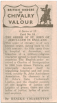 Order of St. John of Jerusalem.