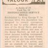 Distinguished Service medal.