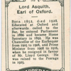 Lord Asquith, Earl of Oxford.