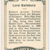 Lord Salisbury.