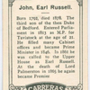 John, Earl Russell.