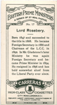 Lord Rosebery.