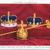 Crown, orb and sceptre of James I; crown of Anne.