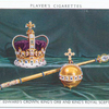 St. Edward's crown, King's orb and King's royal sceptre.