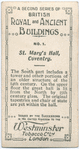 St. Mary's Hall, Conventry.