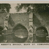 Abbot's Bridge, Bury St. Edmunds.