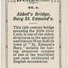 Abbot's Bridge, Bury St. Edmunds.