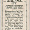 Durham Cathedral door, North side.