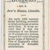 Jew's house, Lincoln.