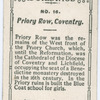 Priory Row, Conventry.